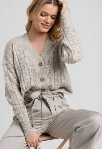 Sweter rozpinany Estate Look S21